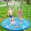 170 CM Kids Rug Inflatable Spray Water Cushion Baby Mat Beach Lawn Games Pad Sprinkler Play Toys LJ200911