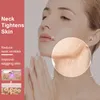 Hals-Anti-Falten-Gesichtslifting-Schönheitsgerät LED-Pon-Therapie Hautpflege EMS Straffen Massagegerät Reduzieren Sie Doppelkinn-Faltenentfernung 220224