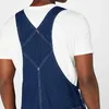 Oeak Autumn Fashion Men's Bib Overalls Streetwear Jeans Jumpsuits For Man Washed Suspender Pants Size 3XL 201117