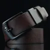 Party Favor PD001 Fashion PU Leather Men's Belts with Needle Buckle Casual Belt for Men Brown Black Coffee 3 Colors