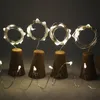 GIRBAN 10 LED Solar Wine Bottle Stopper Copper Fairy Strip Wire Outdoor Party Decoration Novelty Night Lamp DIY Cork Light String