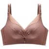 Logirlve Solide Sans Soudure Femmes Sous-Vêtements Push Up Soutien-Gorge Respirant Grande Taille Soutien-Gorge Femme Lingerie Sexy Sans Fil Soutien-Gorge Confortable BH 201202