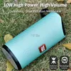 Bluetooth Speaker Portable Outdoor Loudspeaker Wireless Mini Column 3D 10W Stereo Music Surround Support FM TFCard Bass Box5441330