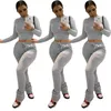 Kvinnor Designer Tracksuits Sportkläder Långärmad Hoodie Outfits 2 Piece Set Jogging Sport kostym Sweatshirt Womens Toppar Legging KLW5180