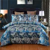 Luxe Jacquard Beddengoed Single Queen King Size Dekbed Set Bed Linnen Quilt Cover Y200111