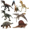 Simulation Dinosaur Model Toy Decorative Props Dinosaurs Models Ornaments Decorations Tyrannosaurus Rex Pterosaur Velociraptor Kids Learning Educational Toys