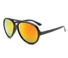 Mode Damen Übergroße Sonnenbrille Herren Designer Sonnenbrille Großer Rahmen Spiegel UV400 Linsen Katzenauge Retros Brillen u25 mit Etuis