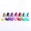8ml mini vazio de viagem portátil garrafas recarregáveis ​​crânio frascos de perfume frascos de perfume amostra 7 cores de parfume 7colors