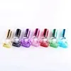 8ml Mini Tom Portable Travel Refillerbara Flaskor Skull Form Glas Parfymflaskor Prov Parfume Bottle 7Colors