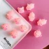 KidS Cute Cartoon Animal 50Pcs Mini Rubber Pigs Squeeze Sound Toys Baby Bath Toys Gifts For Children Infant Baby 2010155675810