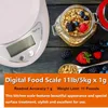 Balances de pesage de nourriture de cuisine numérique portable 5kg / 1g Mini outil de mesure d'affichage LCD multifonction de haute précision Cuisson Cuisson Bijoux Micro Balances ZL0573