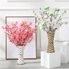 100 st Peach Blossom Simulation Artificial Plants Flower Floral Art Accessories Diy Home Living Room Garden Decoration