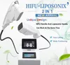 3D HIFU Machine Wrinkle Removal Anti Wrinkle High Focused Ultraljud Device och Liposonic Body Fat Burn Slimming 2 In 1 Beauty Machine