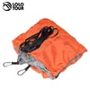 Singledouble camping hängmatta med trädband bärbara fallskärm nylon för backpacking resor lätt y200327