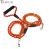 Transer Pet Dog Supplies Nylon مزدوج المقاود القوي الكلب المقود للكلاب الصغيرة الكبيرة في الهواء الطلق المشي 80301 10202459