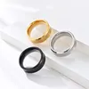 8 MM Simple Extérieur Concave Intérieur Convexe Anneau Pour Hommes Classique En Acier Inoxydable Anneau De Mariage Bande Cadeau bijoux