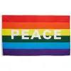 12 Design 3x5Fts 90x150cm Philadelphia Phily Rak Ally Progress LGBT Rainbow Gay Pride Flag DHL Gratis frakt