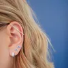sterling silver blue stud earrings