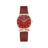Lady Watchs Fashion Digital Petal Pattern Ladies Watch Belt Quartz Watch Business Owatch