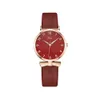 Lady Watches Fashion Digital Petal Pattern Ladies Watch Belt Quartz Watch Business Owatch