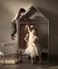 Présentoir de garde-robe pour enfants meubles pour enfants petite maison support de sol décoration stockage tir