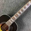 Benutzerdefinierte 12-saitige Akustikgitarre mit massiver Fichtenholzdecke J Style 45S Sunburst