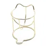 Metal Makeup Svamphållare Makeup Puff Storage Rack Sponge Torka Stativhållare Makeup Borstar Puff Tork Tool