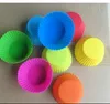 7cm round cake cup silicone muffin cup diy baking mold pudding cake mold silicone cake mold