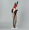 45 cm lib￩ration tail de f￩e Erza ￩carlate lapin fille Anime Figure Sexy fille PVC figurine jouets Collezione mod￨le poup￩e cadeau T30
