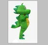 2019 Costume da mascotte di Dinasaur Green Made Professional