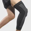 Suporte de joelho protetor cinta silicone primavera joelheira basquete correndo manga compressão 1 pçs suporte esportes joelheiras1901187