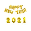 41PcsSet Chinese New Year Decorations 2021 Gold Red Latex 16 inch Number Balloon Chinese Happy New Year 2021 Balloon Party Deco F7767360