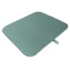 Sinlandマイクロファイバーテーブルクッションパッドワッフル織り皿の乾燥マットの高品質家のキッチンXL  - クリーム16inx18in 1 PACK 201123