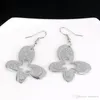 Pendiente Plata / Dorado Cristal Pendientes Largos Para Mujeres Scrub Scrub Drop Hook Colgar Pendientes Novelas