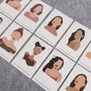 100pcs/lot 4.8*6.2cm/6*9cm Earrings/Necklace Display Cards, Jewelry Copper Card Thick European and American Design Display Packaging Cards