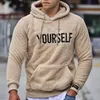 fuzzy hoodie mannen