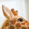 Riesige echtes Leben Giraffe Plüschtiere Nette Stofftierpuppen Weiche Simulation Giraffe Puppe Weihnachten Geburtstagsgeschenk Kinder Spielzeug LJ201126
