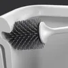 Zachte borstelborstel voor toilet Lange handgreep Ventilatie Dry Reiniging Huishoudelijke badkameraccessoires Y200320