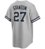 Custom Yankee Baseball Trikots Anthony Rizzo Aaron Richter Anthony Volpe Gerrit Cole Derek Jeter Juan Soto Giancarlo Stanton Gleyber Torres Marcus Stroman Jersey