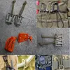 2pc/lot Bag Tactical Bushcraft Carabiner Itw Elastic Rope Web Buckle Winder Camp Hike Gear Molle Backpack Accessory Outd qylhgl