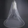 Bridal Veils Wedding Veil Soft Tulle Sequined lace applique Ivory Woman Bridal Veils