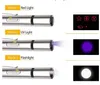 USB Laser Light LED Pen Cat Toys Stainless Steel Mini Rechargeable Laser Multi-Pattern 3 In 1 Pet Training