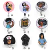 black nurse badge reel