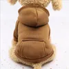 ペット犬の服セーターデニムポケット犬の服スポーティなペット服犬猫アパレル暖かい子犬アパレル祭りの装飾BT814