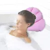 Almohada de baño suave de PVC, cómodo Spa para el hogar, bañera inflable en forma de concha, cojín para el cuello, accesorios de baño WB2926