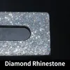 Crystal Car Tissue Box for Sun Visor Auto Hanging Diamond Sunshade Case Accessories Y200328