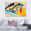 Handgemachtes Ölgemälde Wassily Kandinsky Studie zu Herbst I moderne Kunst abstrakte Bilder für Wohnzimmerdekor