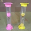 1 Minute Hourglass Multicolor Sandglass Sand Clock Timers Creative Gifts Kids Toys Hour Meter Home Decoration BH4296 TYJ