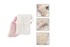 300pcs Mesh Soap With Wooden Beads Foaming Net Bubble Mesh Bag Skin Bathroom Bath Brushes Sponges Scrubbers Clean Tools