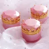 10 stks 5G 10G 15G Cosmetische Makeup Potten Lege Roze Sample Jar Nail Art Containers Oogschaduw Crème Lip Balm Container Opslag Boxshipping